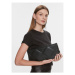 Calvin Klein Kabelka Re-Lock Quilt Wristelet Clutch K60K611333 Čierna