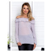 Blouse-MI-BZ-17322.17-gray