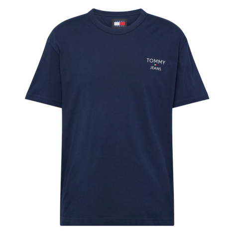 Tommy Jeans Tričko  námornícka modrá / červená / biela