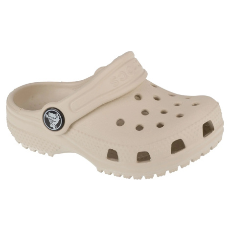 Béžové detské nazuváky Crocs Classic Clog Kids T 206990-2Y2