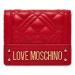 LOVE MOSCHINO Malá dámska peňaženka JC5601PP1LLA0500 Červená