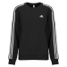 adidas  Essentials 3-Stripes Fleece Sweatshirt  Mikiny Čierna