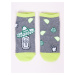 Yoclub Členkové bavlnené ponožky vzory farieb SK-86/UNI/04 Grey
