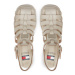 Tommy Jeans Sandále Tjw Heel Fisherman Sandal EN0EN02458 Béžová