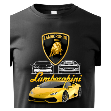 Detské tričko Lamborghini - kvalitná tlač a rýchle dodanie