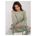 Pistachio women's oversize sweater