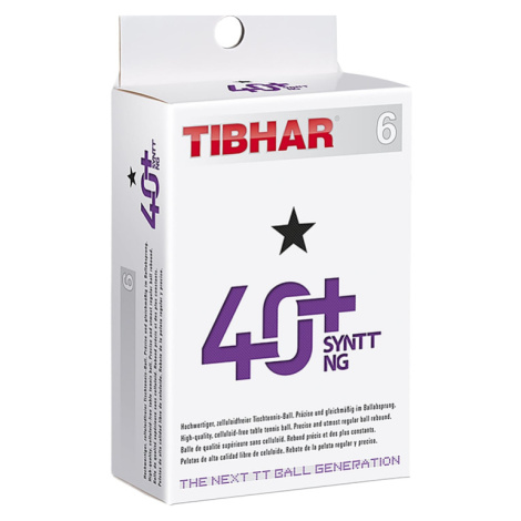TIBHAR-Balls 40+ SynTT NG 6 pack Biela