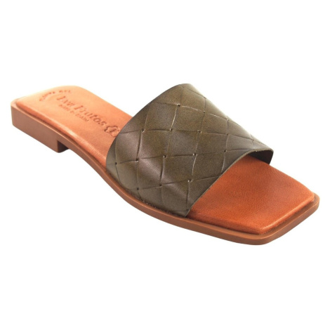 Eva Frutos  Dámske sandále  2128 khaki  Univerzálna športová obuv Zelená