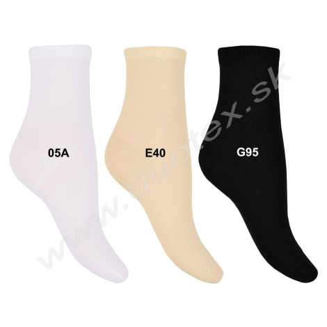 WOLA Bavlnené ponožky w84.004 G95-čierna