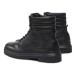 Calvin Klein Outdoorová obuv Combat Boot Pb Lh HM0HM00667 Čierna