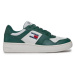 Tommy Jeans Sneakersy Tjm Retro Basket Ess EM0EM01395 Zelená