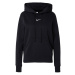 Nike Sportswear Mikina 'Phoenix Fleece'  čierna / biela