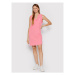 Adidas Úpletové šaty adicolor Classics HM2135 Ružová Regular Fit