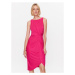 Lauren Ralph Lauren Koktejlové šaty 250903028002 Ružová Regular Fit