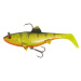 Fox rage gumová nástraha replicant wobble uv natural perch - 14 cm 55 g