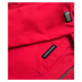 Jednoduchá červená dámska bunda (B8018-4)