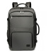 KONO cestovný batoh a taška v jednom EM2207 - sivý - 39L