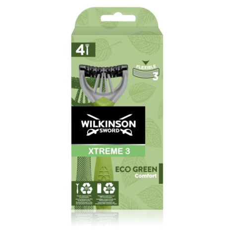 Wilkinson Sword Xtreme 3 Eco Green jednorázové holiace strojčeky pre mužov