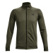 Pánska mikina so zipsom UNDER ARMOUR SPORTSTYLE TRICOT JACKET-GRN