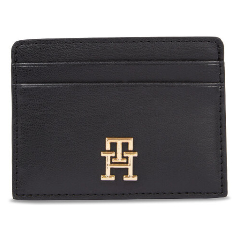 Tommy Hilfiger Dámska peňaženka Iconic Tommy Cc Holder AW0AW15897 Čierna