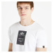 Tričko Alpha Industries Rainbow Reflective Label T-shirt White