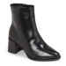 Calvin Klein Členková obuv Almond Ankle Boot 55 - Epi Mn Mx HW0HW01701 Čierna