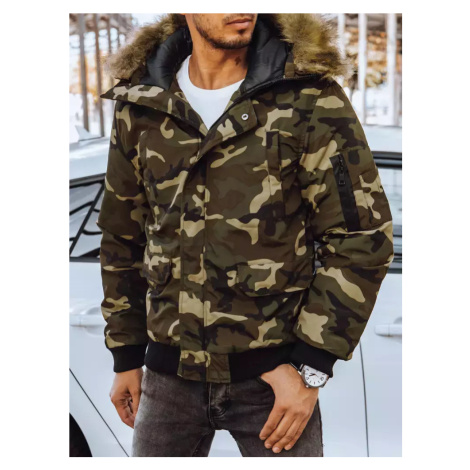Maskáčová krátka parka TX4305
