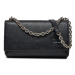 Calvin Klein Jeans Kabelka Sculpted Flap W/Chain25 Snake K60K611521 Čierna