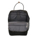 Beagles Čierny objemný batoh do školy „Scandinavia“ 12L