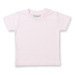 Larkwood Dojčenské tričko LW020 Pale Pink