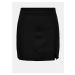 Čierna dámska puzdrová mini sukňa ONLY Elly