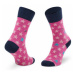 Tommy Hilfiger Súprava 2 párov vysokých ponožiek unisex 100000816 Ružová