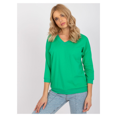 ZELENÁ BASIC BLÚZKA OLIVIA -RV-BZ-7542.41X-GREEN