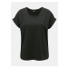 Black loose basic T-shirt ONLY Moster - Women