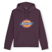 Dickies  Icon Logo Hooded Sweatshirt - Plum  Mikiny Fialová