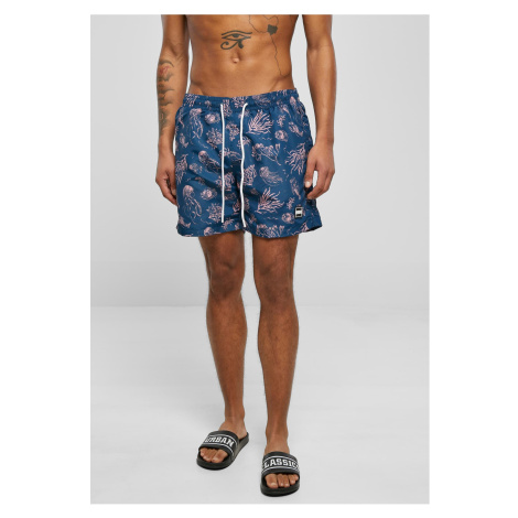 Pattern of swimming shorts navy aop Urban Classics