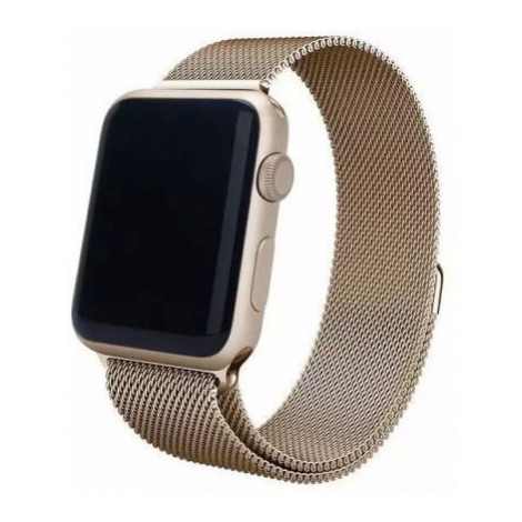 4wrist Ocelový milánský tah pro Apple Watch - Zlatý tmavý 38/40/41 mm