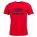 Umbro FW MOIRE GRAPHIC TEE Pánske tričko, červená, veľkosť