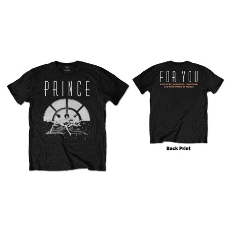 Prince tričko For You Triple Čierna