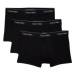 Pánske boxerky CALVIN KLEIN 3 PACK-TRUNK-BLACK W BLACK WB