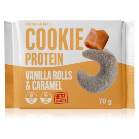 Descanti Protein Cookie proteínová sušienka príchuť Vanilla Rolls