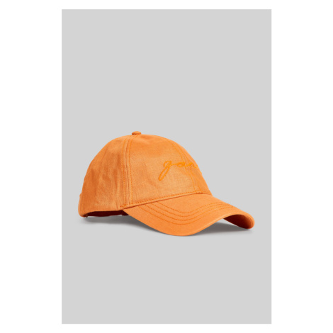 ŠILTOVKA GANT LINEN CAP oranžová