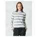 Koton Şahika Ercümen X - Half Turtleneck Ribbed Long Sleeve T-Shirt