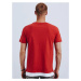 Klasické červené tričko s potlačou