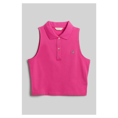 POLOKOŠEĽA GANT PIQUE TANK TOP BOLD VIOLET