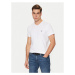 Guess Tričko Caleb U97M01 KCD31 Biela Slim Fit