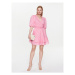Lauren Ralph Lauren Každodenné šaty 250903205001 Ružová Regular Fit