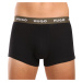 3PACK pánske boxerky HUGO čierné (50517878 988)