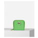Peňaženka Karl Lagerfeld K/Ikonik 2.0 Nylon Sm Zip Wt Zelená