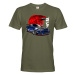Pánské tričko s potiskem Nissan Gojira R34 -  tričko pre milovníkov aut